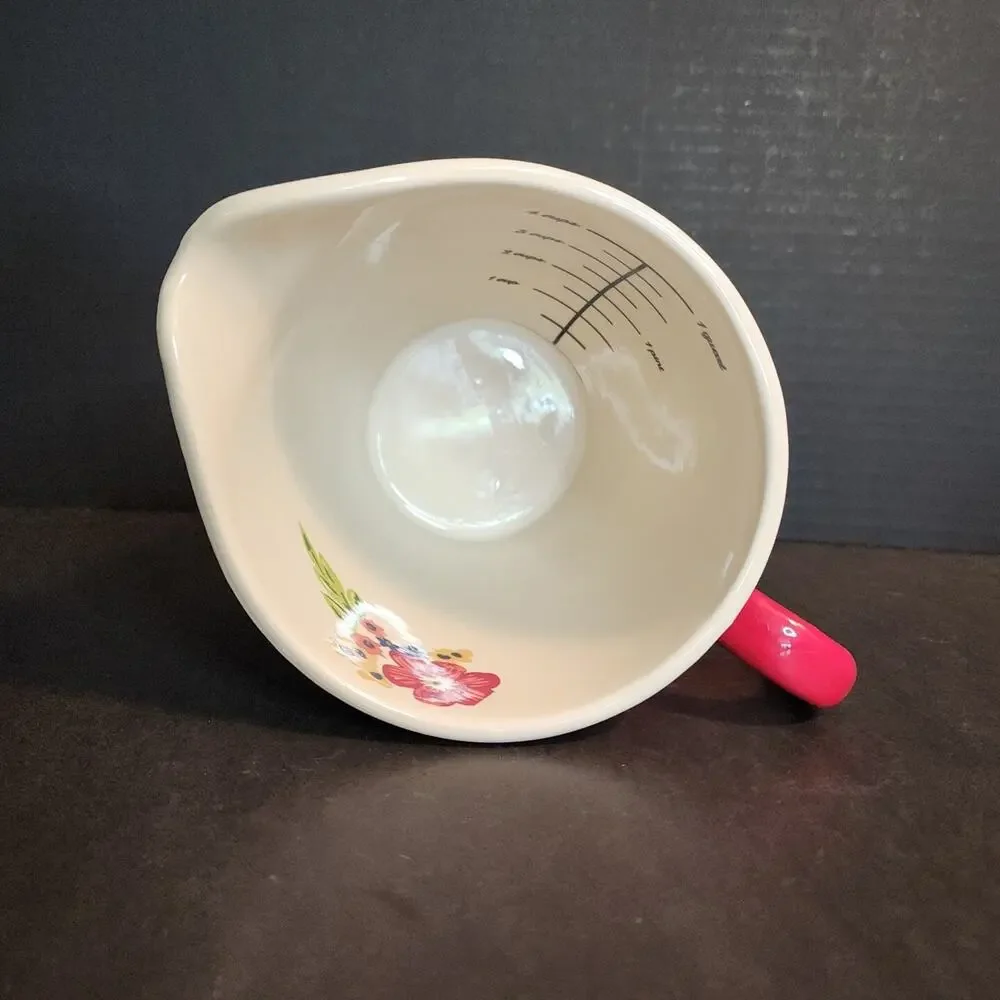 The Pioneer Woman ~ Four (4) Cup 1Qt ~Stoneware Measuring Cup~